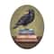 7" x 9" Raven & Moth Oval Canvas Painting Kit by Craft Smart®